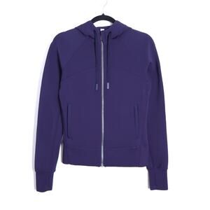 LULULEMON Tech Lux Hooded Jacket Midnight Navy Running Active Women's 4